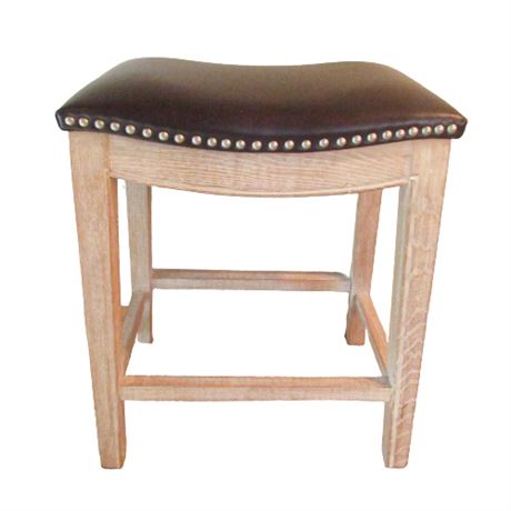 Leather Seat Bar Stools