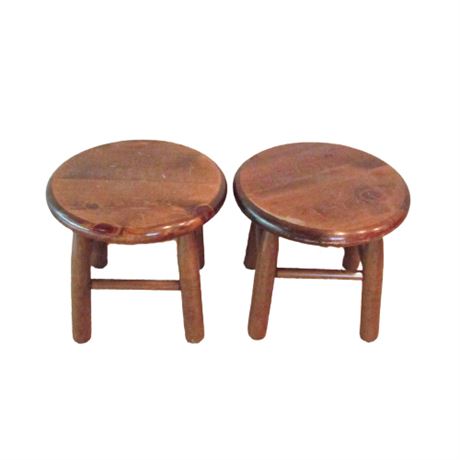 Hardwood Footstools