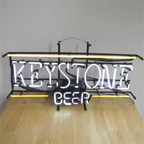 Keystone Beer Neon Sign