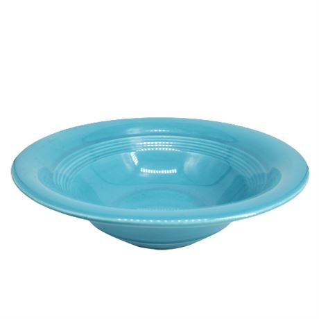Homer Laughlin Harlequin Turquoise Oatmeal Bowl