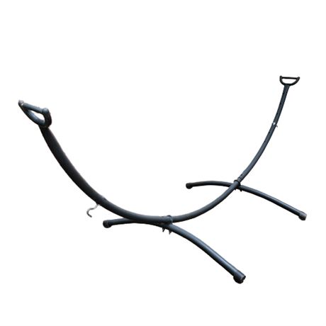 Curved Metal Hammock Stand