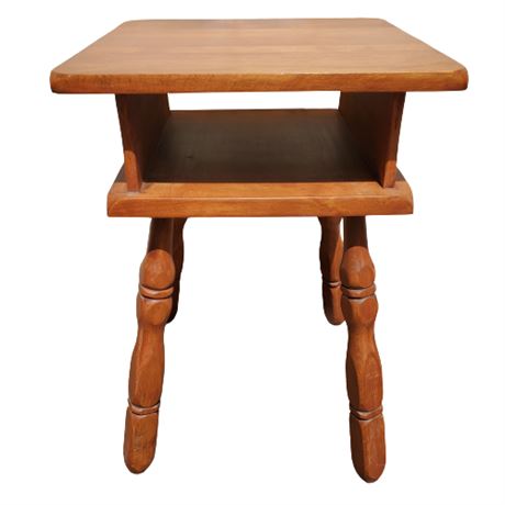 Vintage Cherry Side Table (2 of 2)
