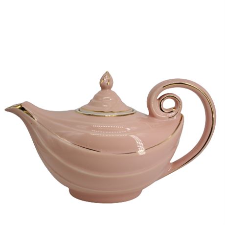 Hall Ceramic Pink Genie Teapot