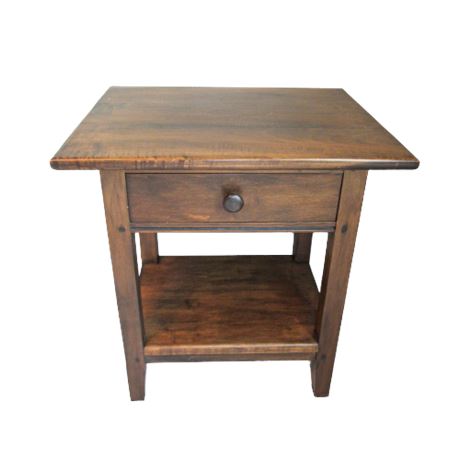 Walnut End Table