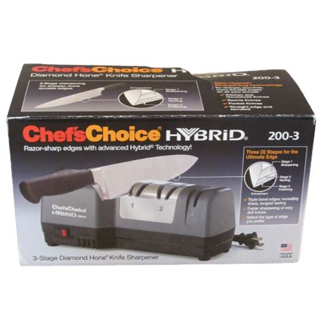 Chef's Choice Hybrid 3-Stage Diamond Hone Knife Sharpener