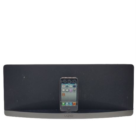 Vizio VSD210 Apple Cradle Speaker Dock w/ 4th Gen iPod Touch