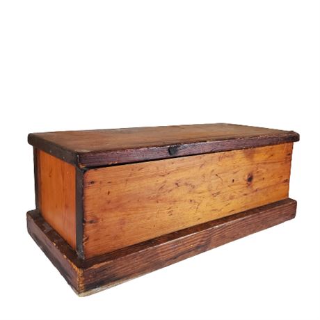 Antique Wooden Sea Chest