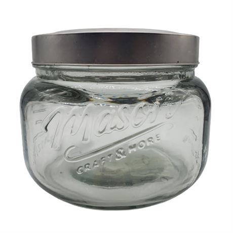 Large Mason Storage Jar