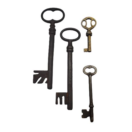 Vintage Skeleton Key Lot