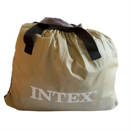 Intex Queen Size Air Mattress w/ Built-In Pump