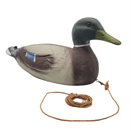 Vintage Victor Veri-Lite Mallard Duck Decoy