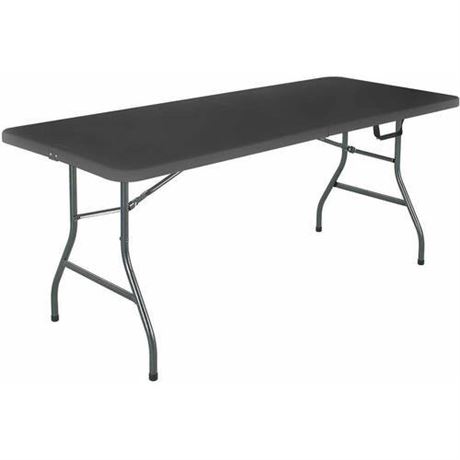 Black Cosco 6 FT Folding Table