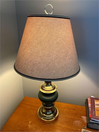 Pair of Brass Table Lamps