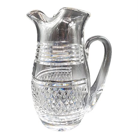 Vintage Waterford Crystal Castletown Martini Pitcher w/ Ice Lip