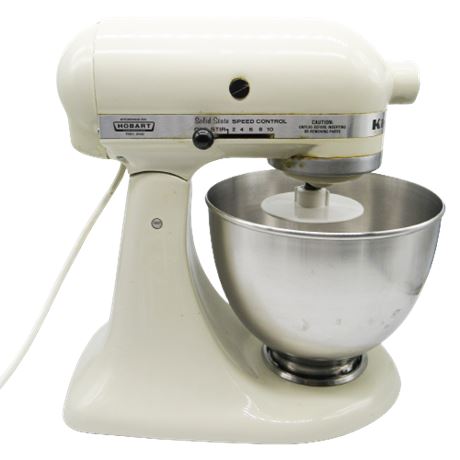 Vintage White Kitchen Aid