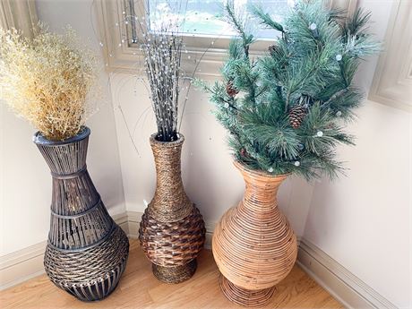 Woven Basket Lot