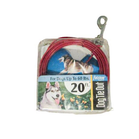 20 Ft. Dog Tie Out Leash