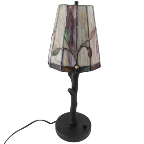 Indiana Glass Fairy Lamp