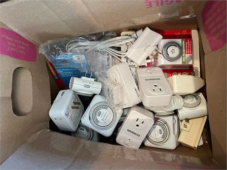 Timer & Electrical Cord Lot