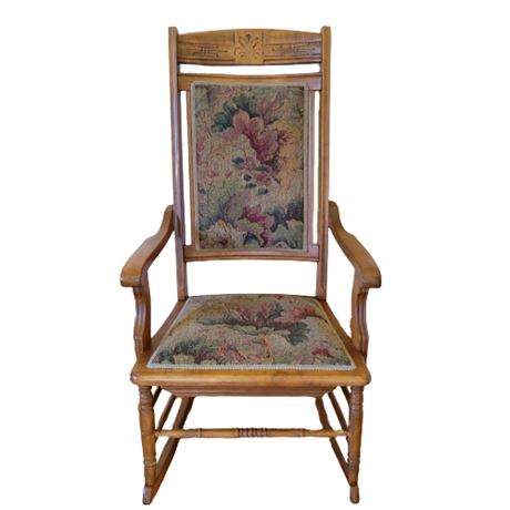 Vintage Maple Rocking Chair