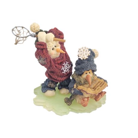 Boyds Bears & Friends "Ketchum & B. Quick... Got One!" Figurine