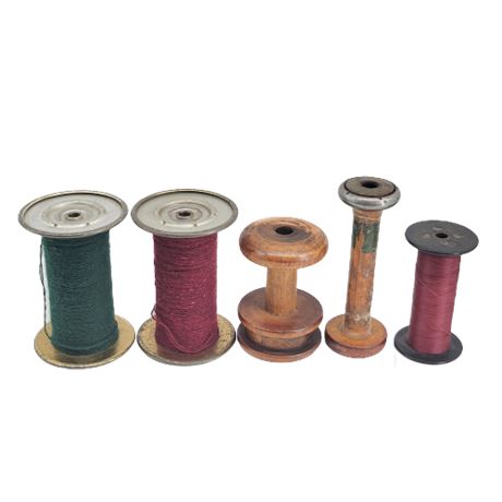 Vintage Large Thread Spools