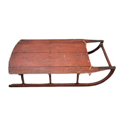 Antique Wooden Sled