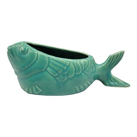 Vintage Chicken of the Sea Ceramic Fish Planter
