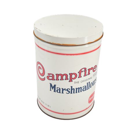 White Campfire Marshmallows Tin