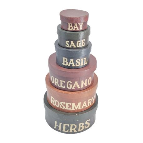 Spice Nesting Boxes