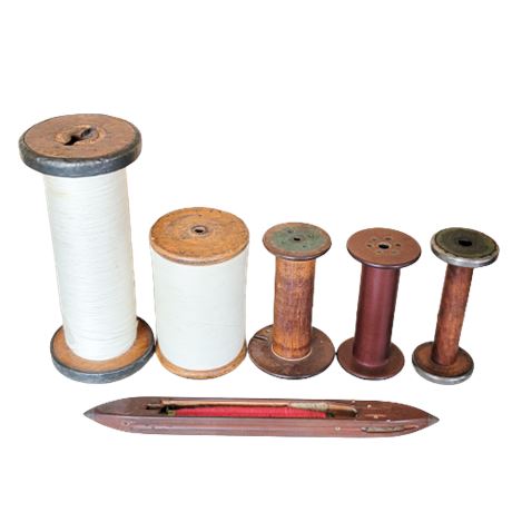 Vintage Large Thread Spools