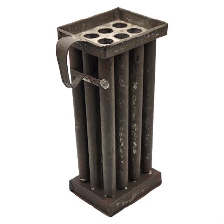 Antique Tin Candle Mold