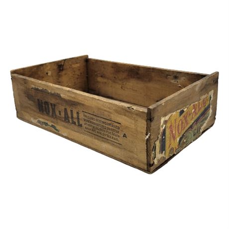 Antique Nox-All Cigars Wooden Crate