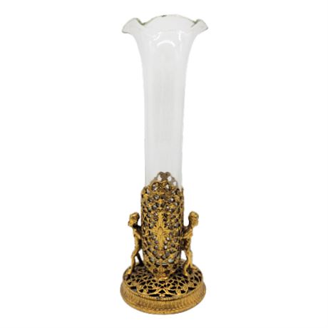 Cherub Bug Vase