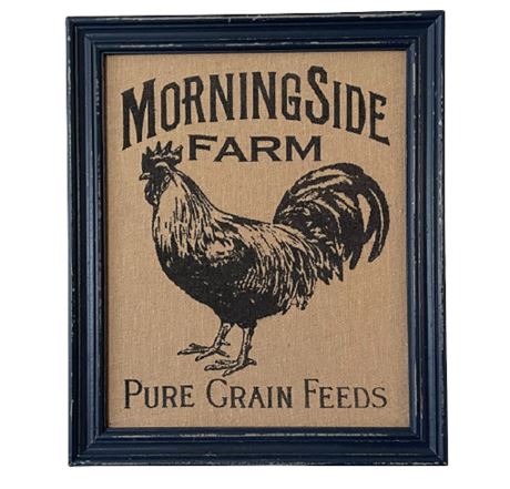 Vintage Reproduction Feed Advertising Signs
