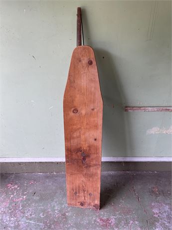 Vintage Wooden Ironing Board