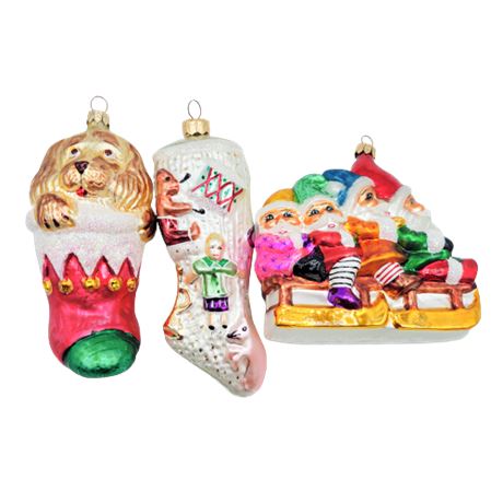 Vintage Radko Ornament Lot