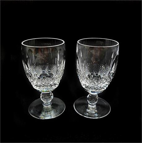 Waterford Crystal Claret Wine Colleen Short Stem Glasses