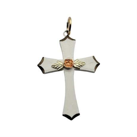 Coleman Co. Black Hills Gold Cross Pendant
