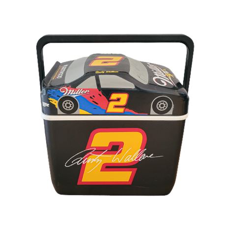 Signed Rusty Wallace #2 NASCAR Sling Cooler