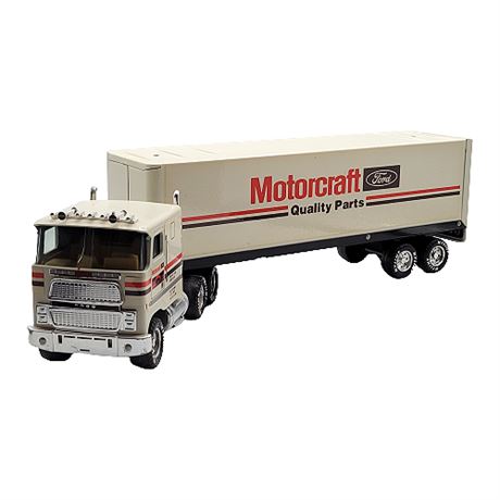 Vintage Nylint Pressed Steel Toy Semi Truck & Trailer