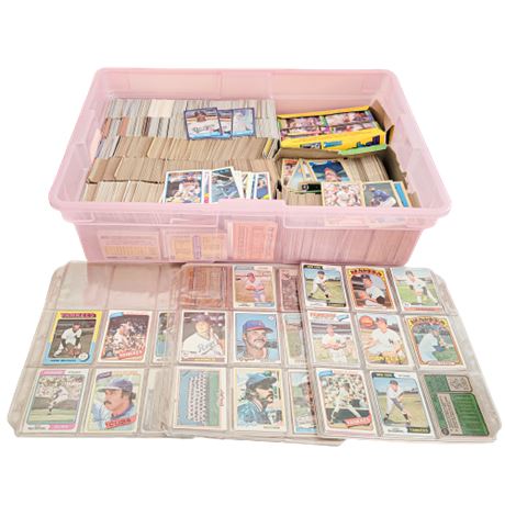 Large Sports Card Lot