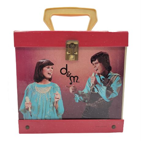 Donny & Marie 45 RPM Record Carrier Box