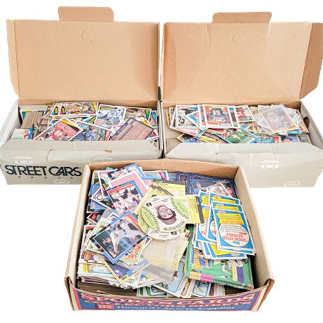 Large Sports Card Lot