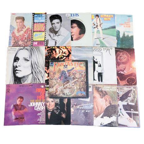 Large Vintage Vinyl Record Lot