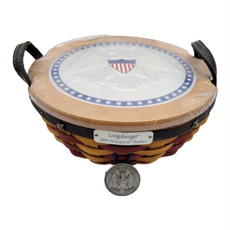 2005 Longaberger Inaugural Basket (1 of 2)