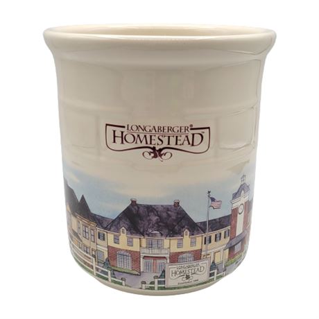 Longaberger Pottery Homestead Crock NEW (1 of 2)