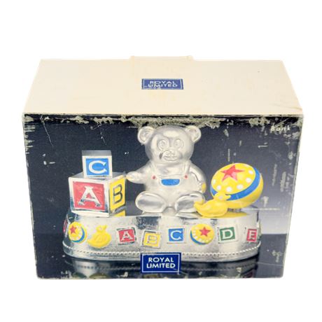 Royal Limited Musical Bear Bank