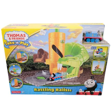 Thomas & Friends Rattling Railsss Take-n-Play Portable Railway