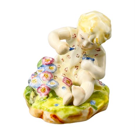Royal Worcester "Mischief" Child Figurine